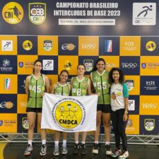 Equipe SUB-15 3×3 Feminina da ASBAVI fica em 4° no Campeonato Nacional em Vila Velha-ES