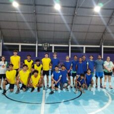 Equipe SUB-14 das ASBAVI realiza amistoso com equipe IFRO Atleta