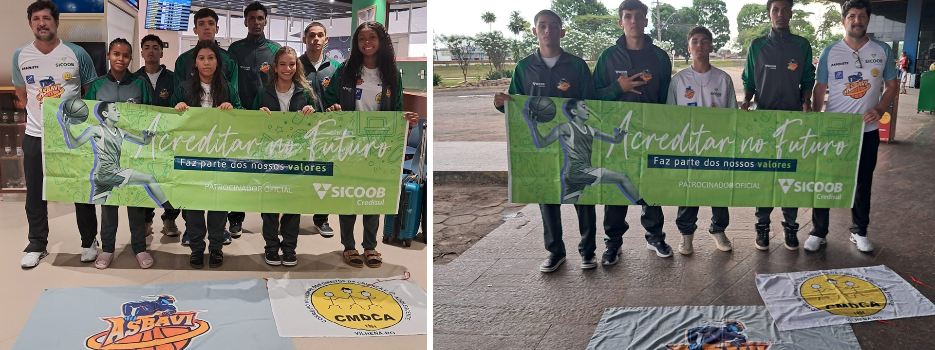 EQUIPES DA ASBAVI EMBARCAM PARA DISPUTAR BRASILEIRO INTERCLUBES SUB-17 DE BASQUETE 3X3