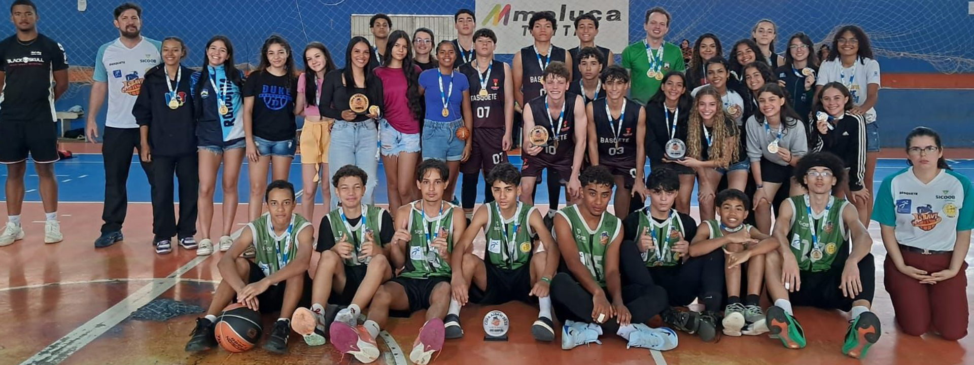 EQUIPE SUB-16 MASCULINA ASBAVI/SICOOBCREDISUL É VICE-CAMPEÃ EM QUADRANGULAR
