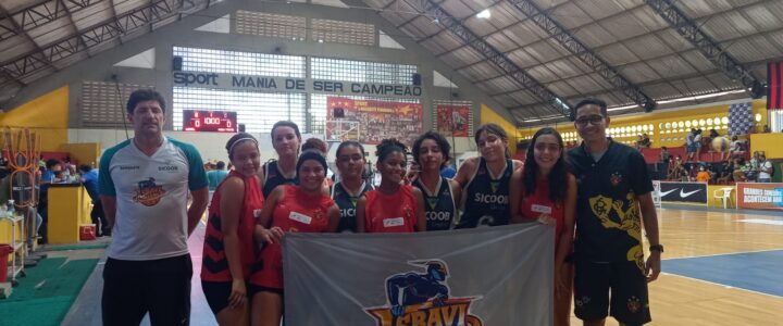 EQUIPE FEMININA SUB15 ASBAVI VENCE EQUIPE DE RECIFE EM CAMPEONATO BRASILEIRO DE BASQUETE 3X3