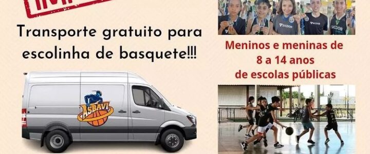 ASBAVI/SICOOBCREDISUL IMPLANTA TRANSPORTE GRATUITO PARA ALUNOS DE ESCOLA PÚBLICA QUE INGRESSAREM NO PROJETO