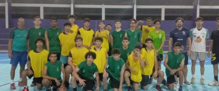 Equipe SUB-17 ASBAVI realiza jogo treino contra Equipe IFRO