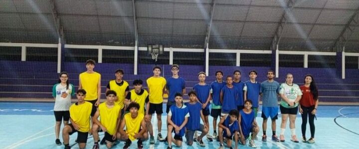 Equipe SUB-14 das ASBAVI realiza amistoso com equipe IFRO Atleta