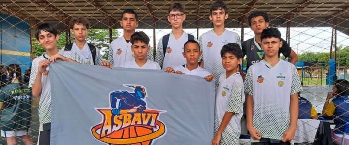 Equipe SUB-14 ASBAVI participa da 7ª Copa Parecis de Basquete em Campo Novo dos Parecis/MT