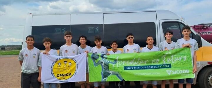 Equipe Sub-14 ASBAVI_SICOOBCredisul embarca para disputar 7ª Copa Parecis de Basquete em Campo Novo dos Parecis/MT